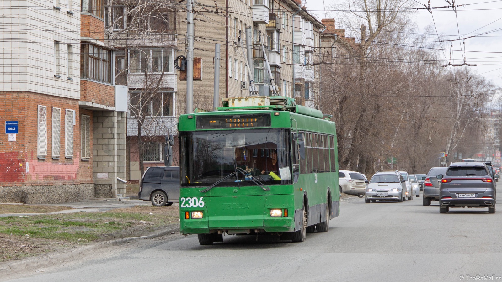Novosibirsk, Trolza-5275.05 “Optima” Nr. 2306