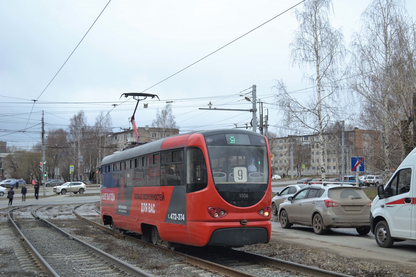 Ижевск, Tatra T3K «Иж» № 1506