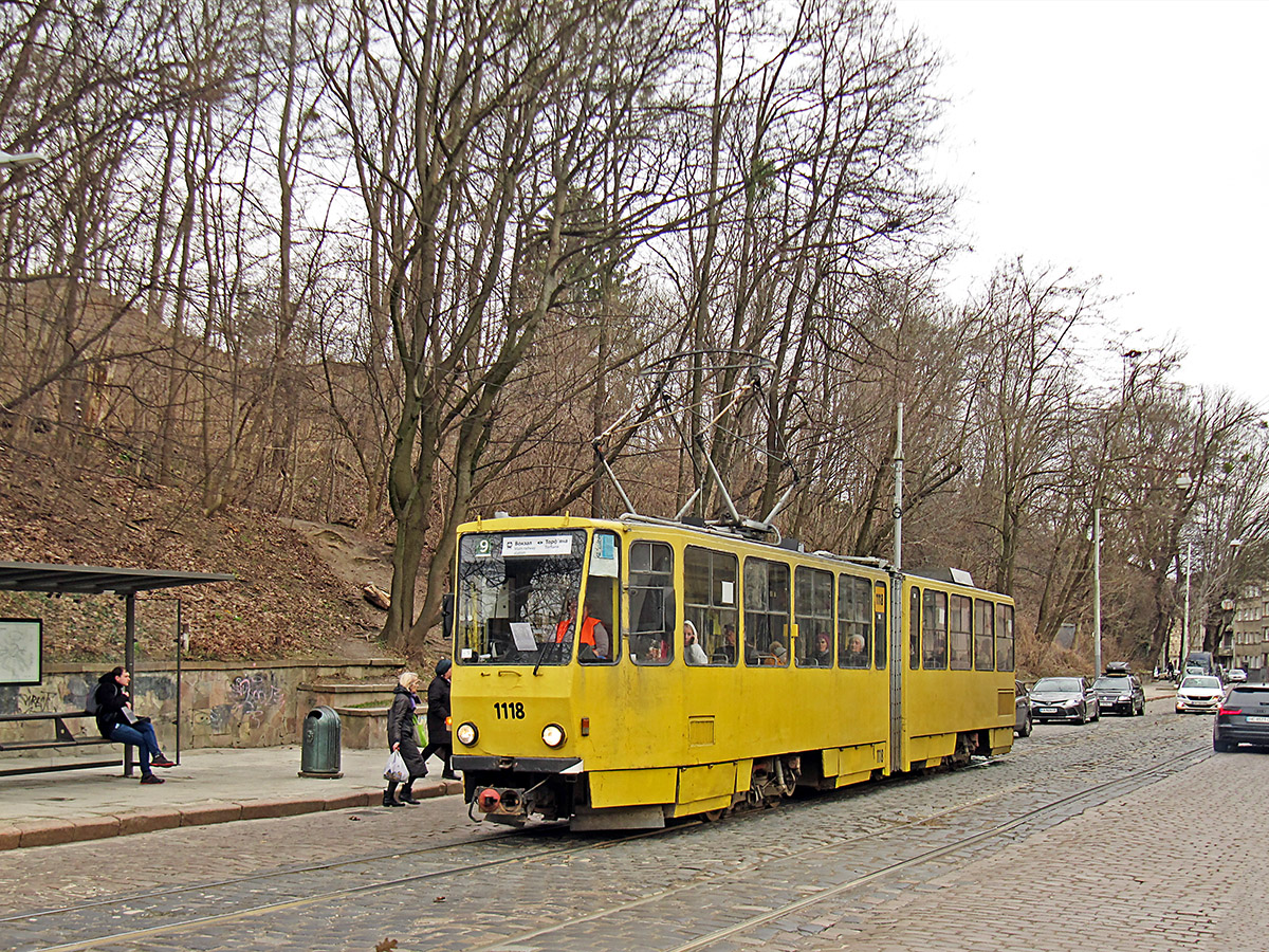 Львов, Tatra KT4SU № 1118
