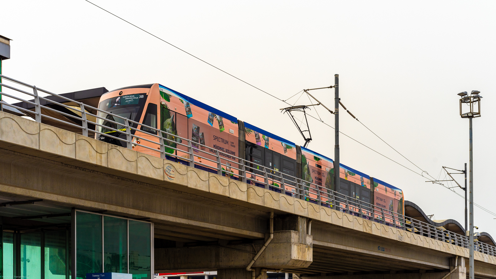 Анталья — Линии и инфраструктура — скоростной трамвай