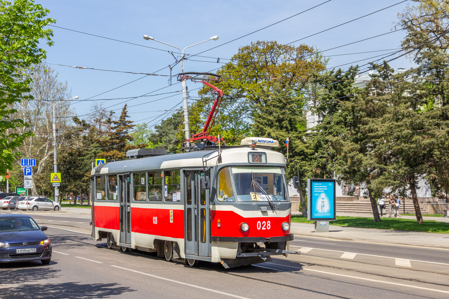 Краснодар, Tatra T3SU КВР ТМЗ № 028