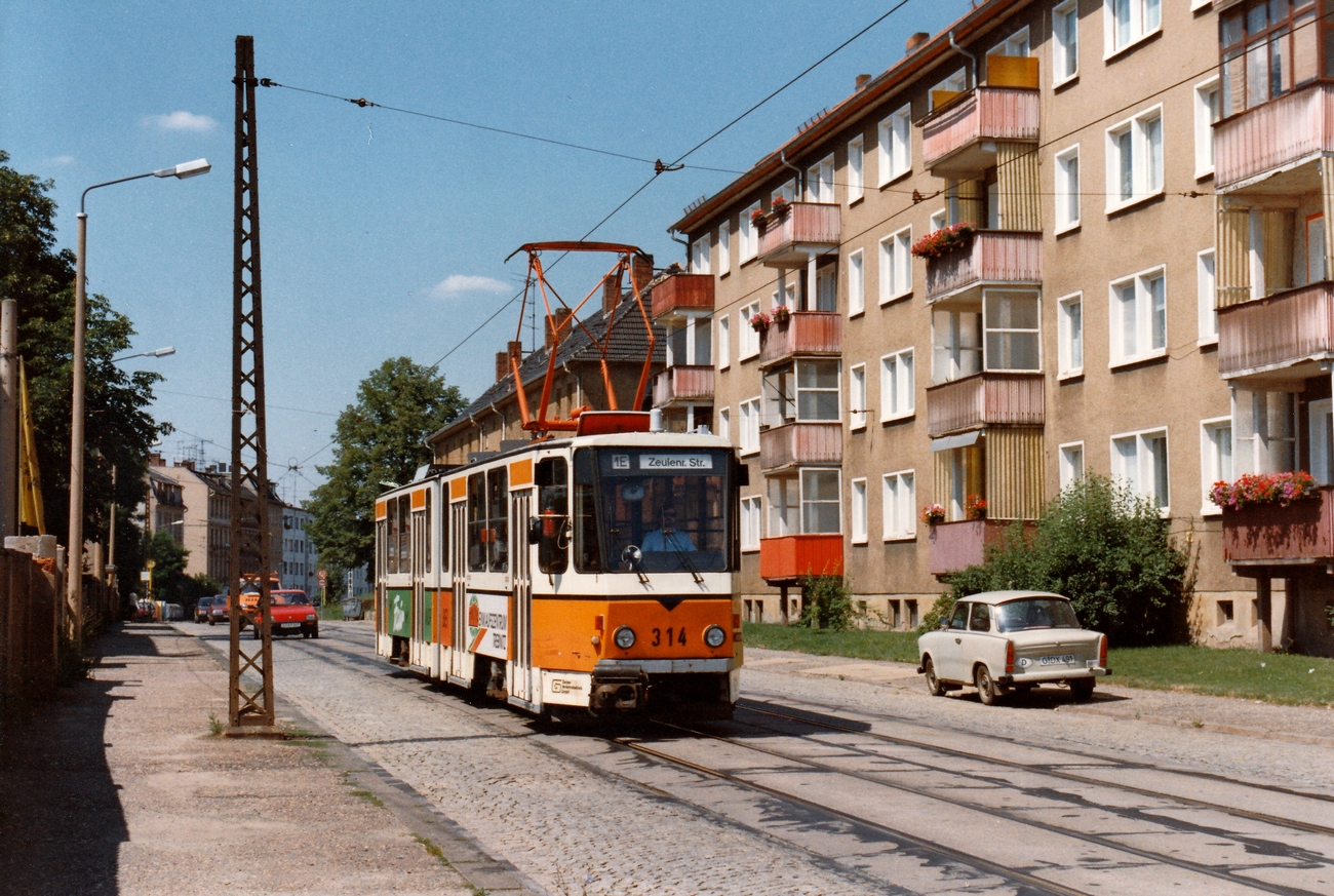 Gera, Tatra KT4D № 314