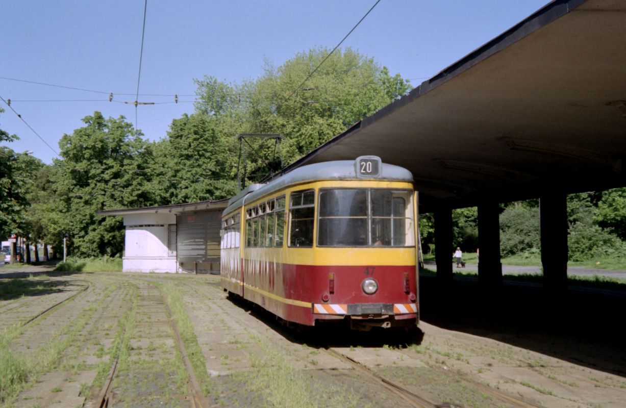 Лодзь, Duewag GT6 № 47; Лодзь — 20 лет вагонов GT6 в Лодзи — 05.06.2010