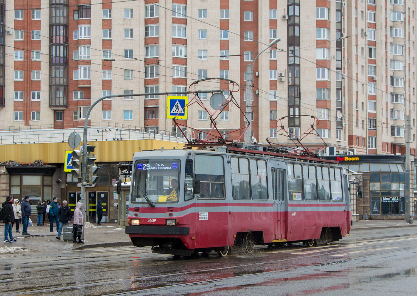 Sanktpēterburga, TS-77 № 3609