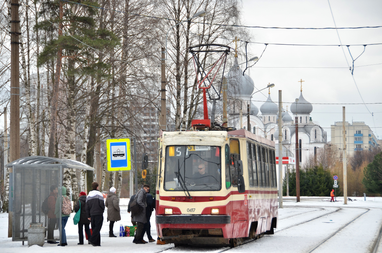 Санкт-Петербург, 71-134К (ЛМ-99К) № 0417
