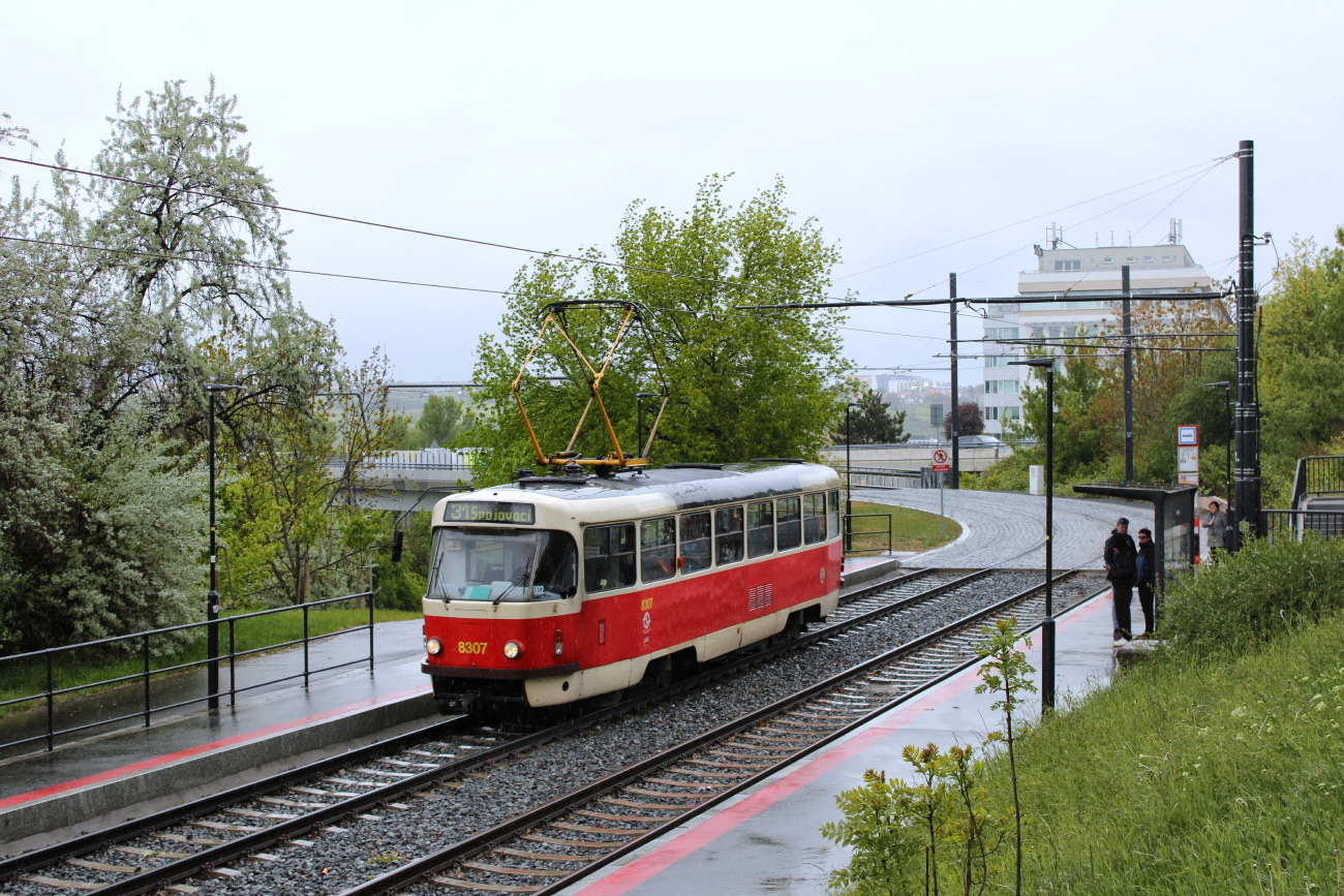 Прага, Tatra T3R.P № 8307