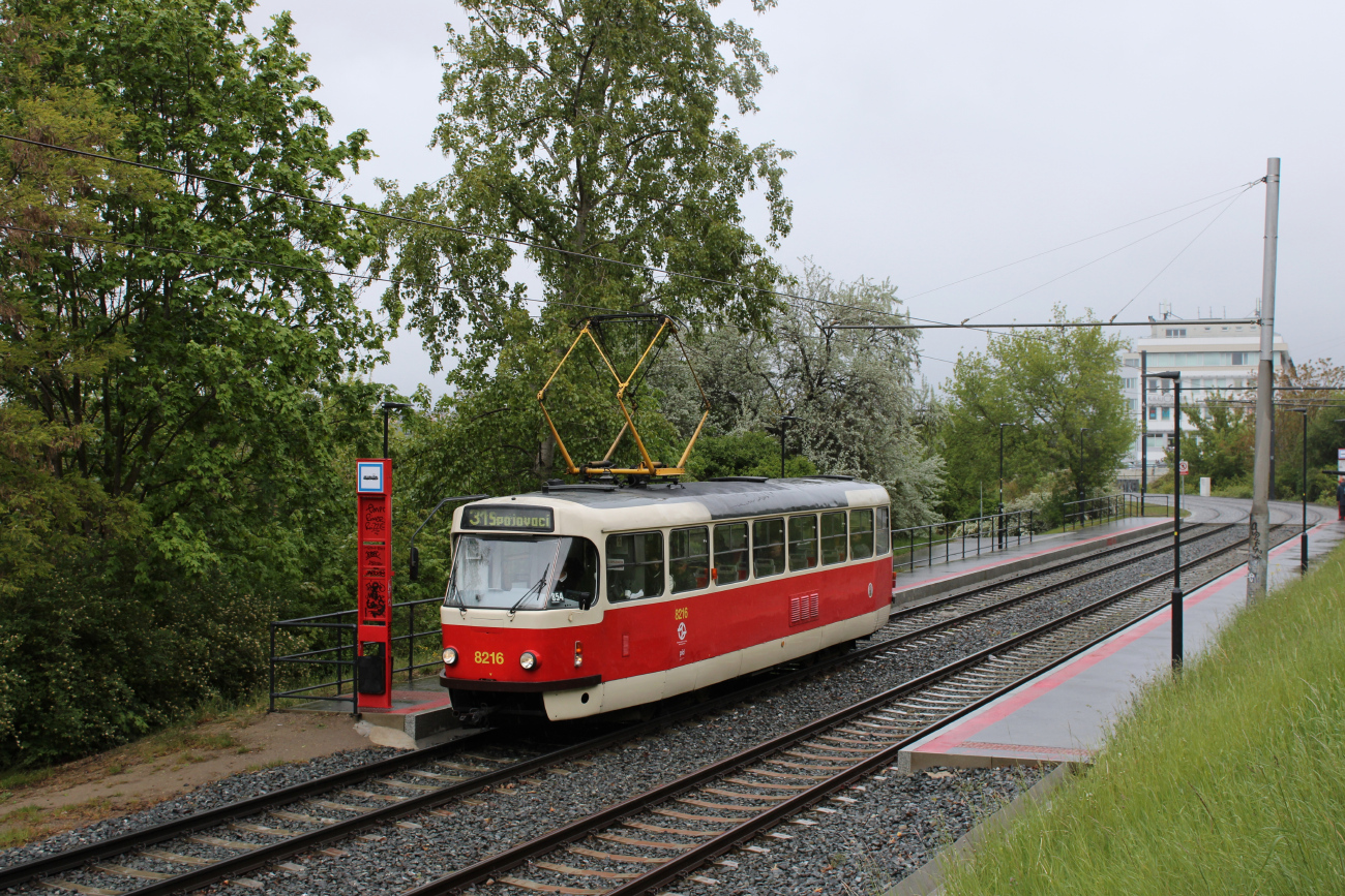 Прага, Tatra T3R.P № 8216