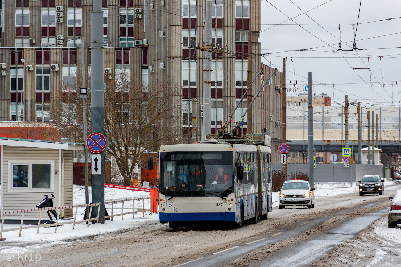 Санкт-Петербург, Тролза-6206.01 «Мегаполис» № 1137