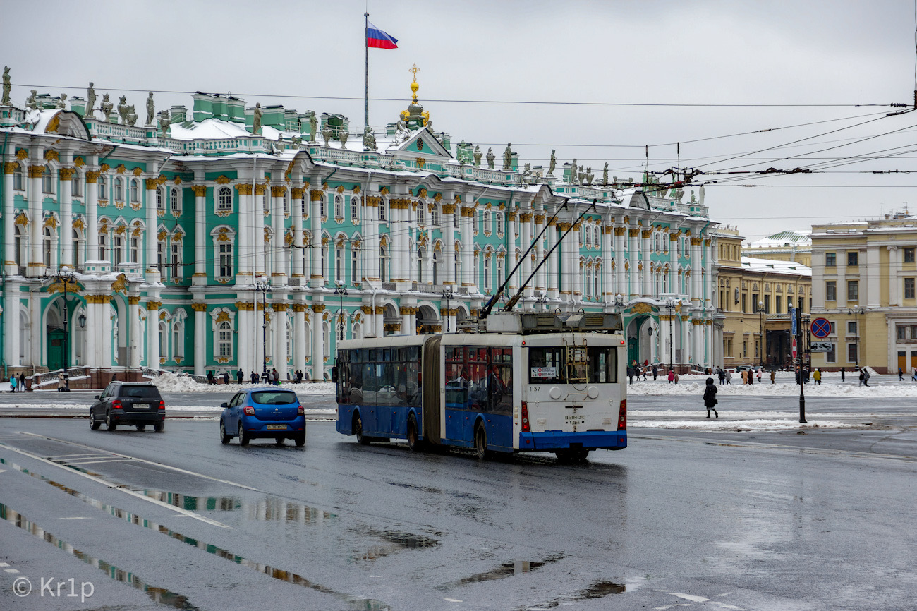 Санкт-Петербург, Тролза-6206.01 «Мегаполис» № 1137