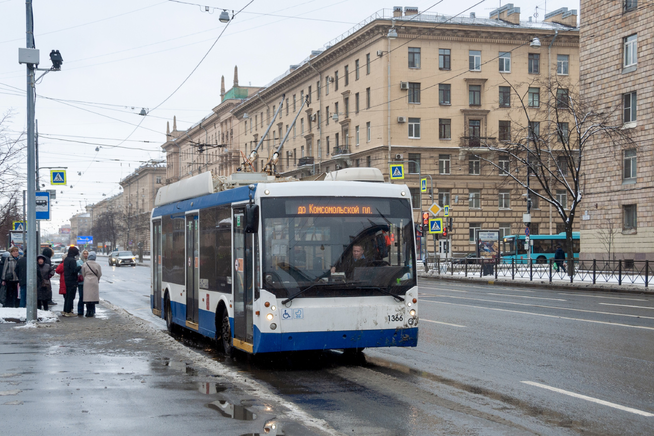 Санкт-Петербург, Тролза-5265.00 «Мегаполис» № 1366