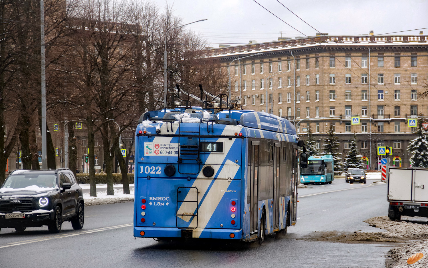 Санкт-Петербург, Тролза-5265.08 «Мегаполис» № 1022