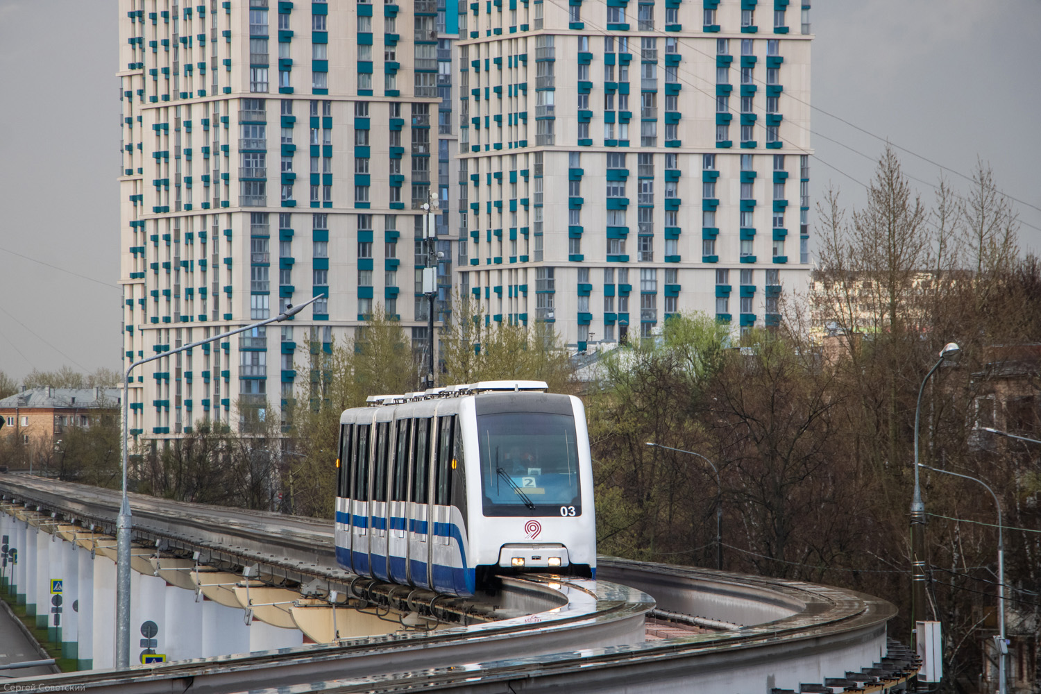 Москва, ЭПС № 03