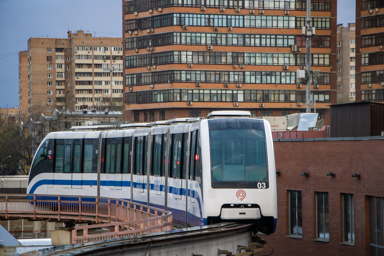 Москва, ЭПС № 03