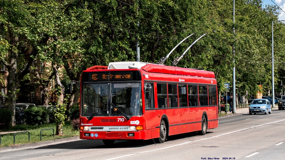 Будапешт, Ikarus 412.81 № 710