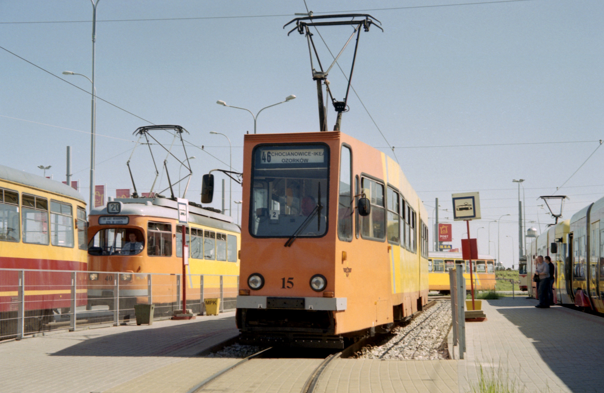 Лодзь, Konstal 803N № 15; Лодзь — 20 лет вагонов GT6 в Лодзи — 05.06.2010