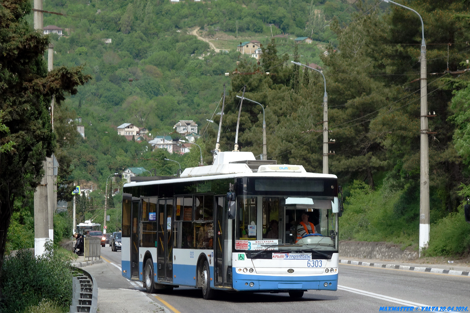 Крымский троллейбус, Богдан Т60111 № 6303