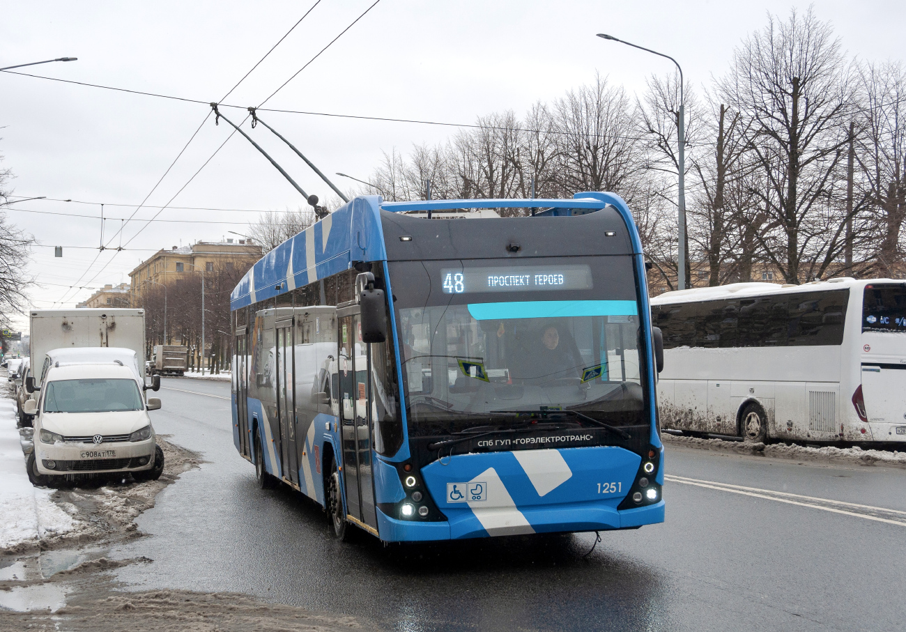 Санкт-Петербург, ВМЗ-5298.01 «Авангард» № 1251