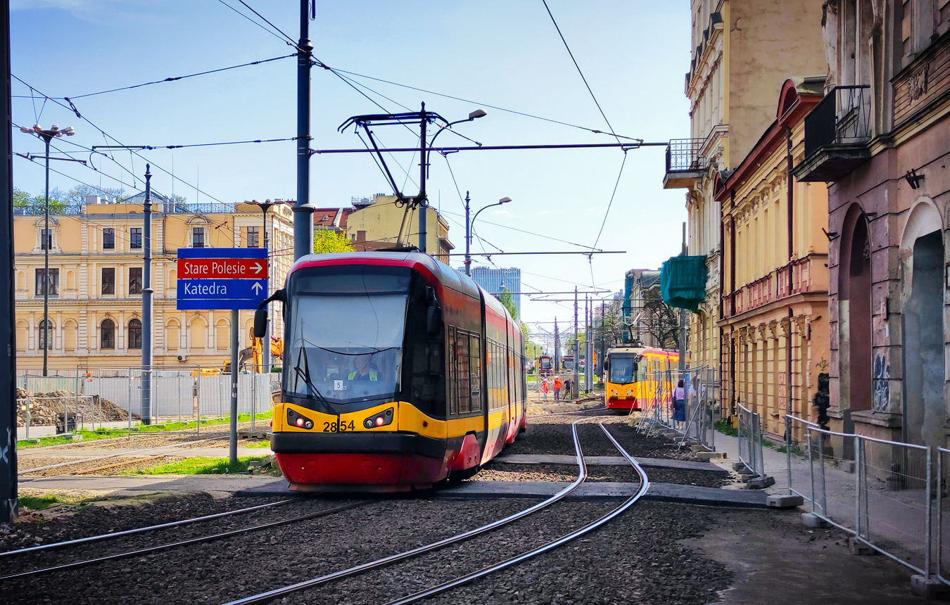 Лодзь, PESA Tramicus 122N № 2854