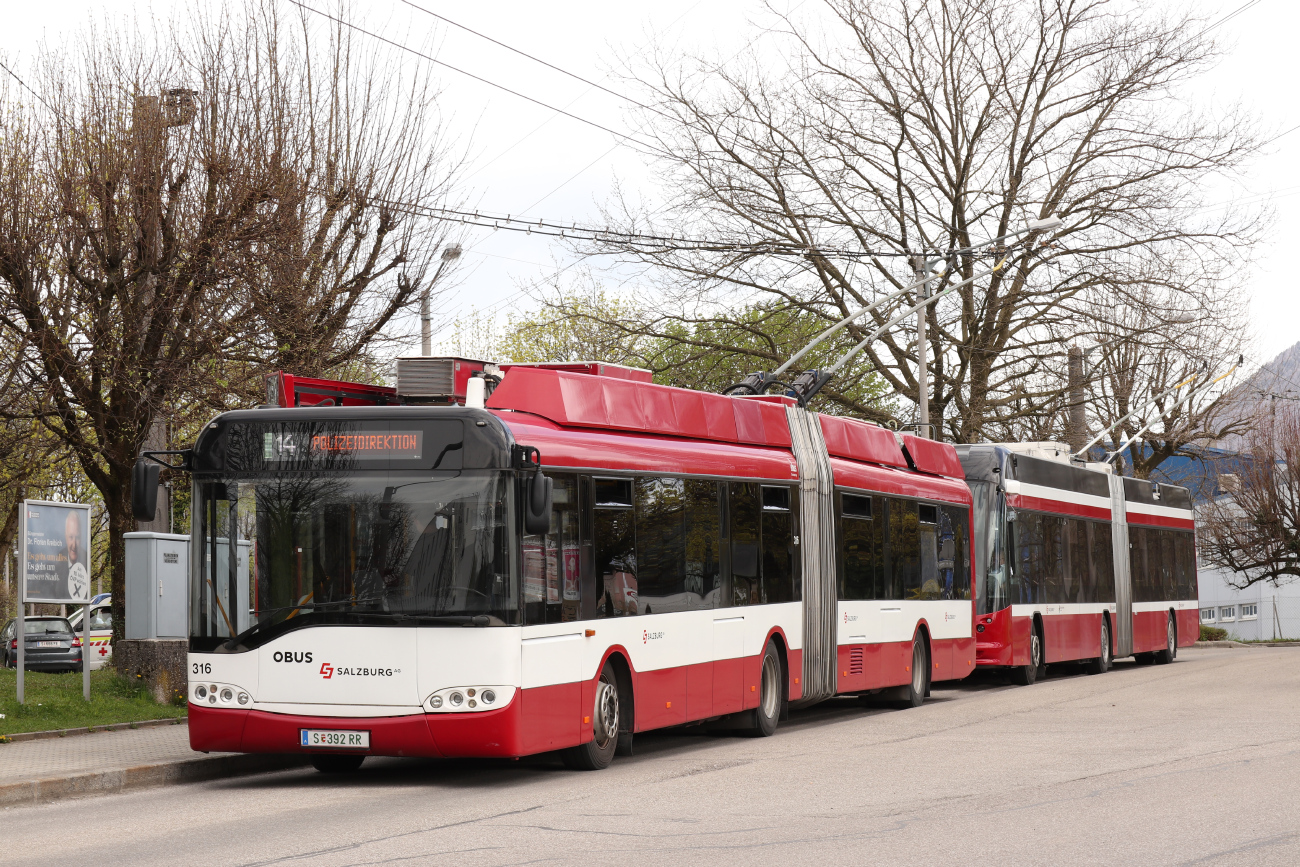 Зальцбург, Solaris Trollino II 18 AC № 316