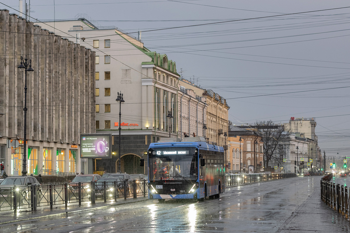 Санкт-Петербург, БКМ 32100D «Ольгерд» № 1511