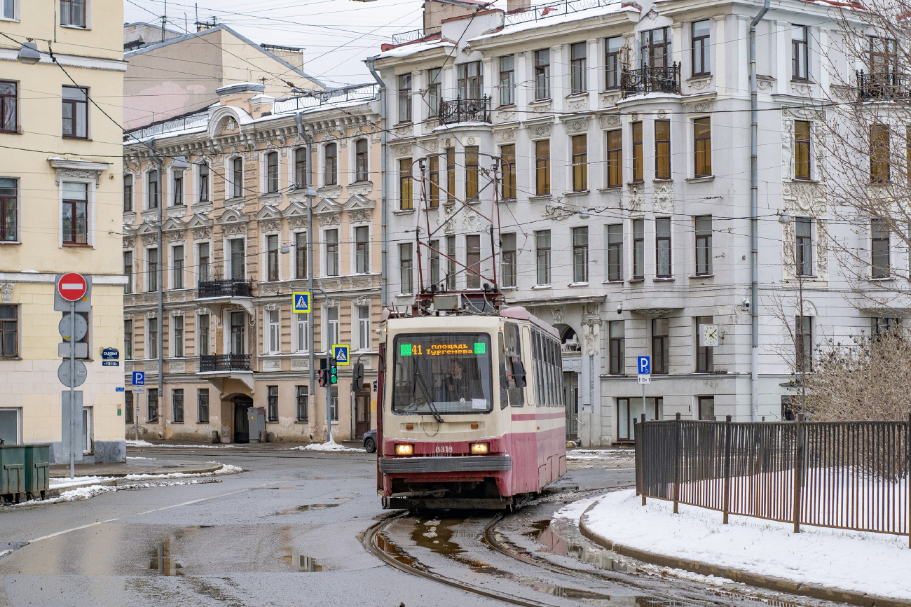 Санкт-Петербург, 71-134А (ЛМ-99АВ) № 8318 Санкт-Петербург, 71-134А (ЛМ-99АВ) № 8318