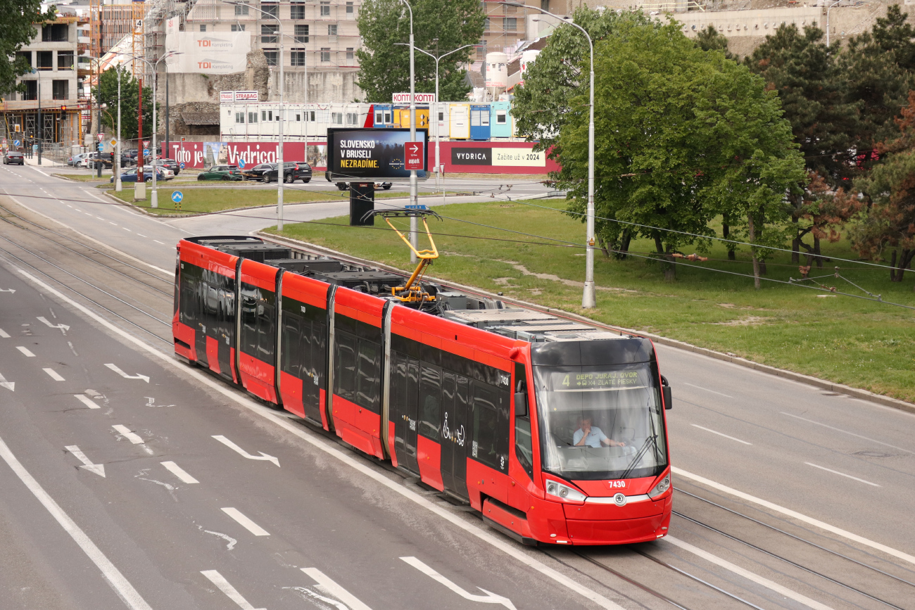 Братислава, Škoda 29T ForCity Plus № 7430