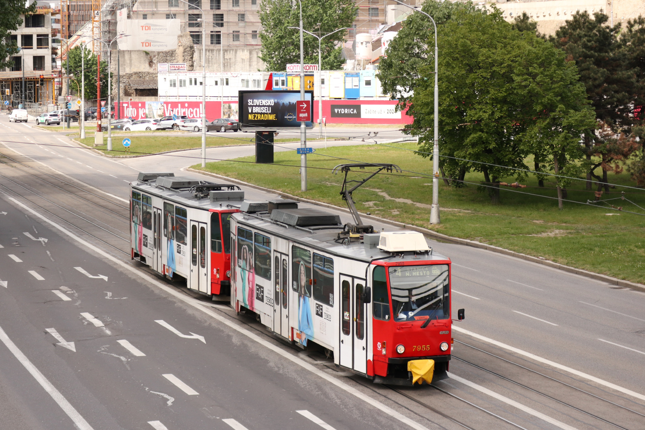 Братислава, Tatra T6A5 № 7955
