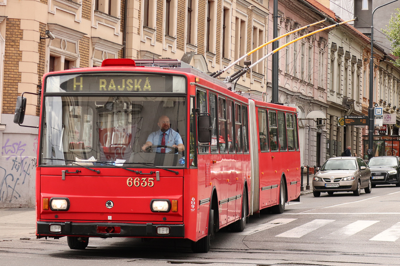 Bratislava, Škoda 15Tr13/6M Nr. 6635
