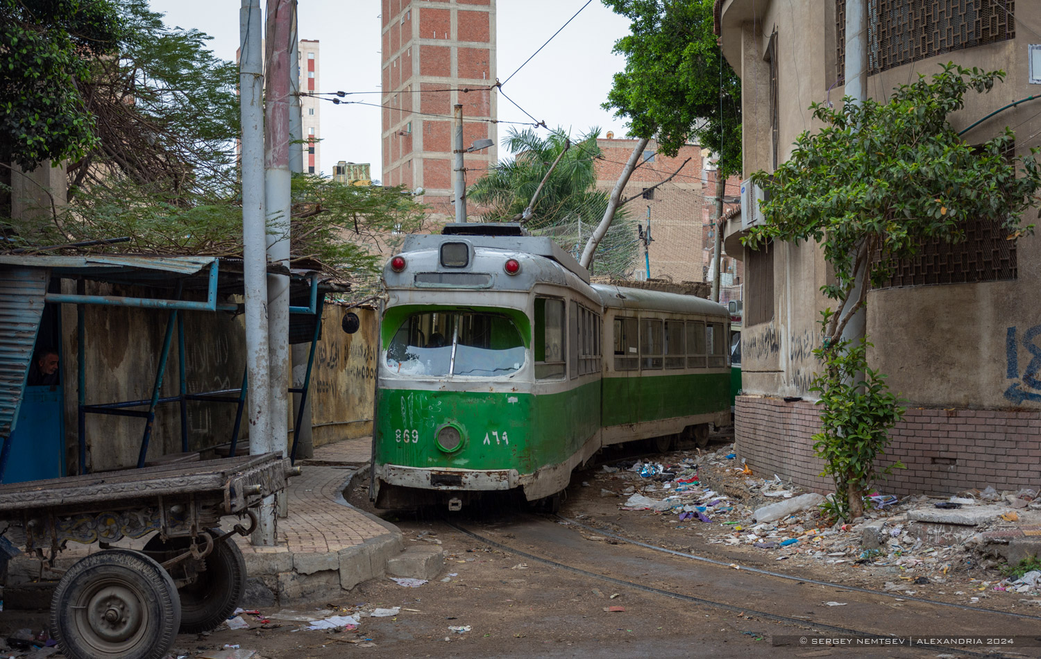 Alexandria, Duewag GT6 # 869 Alexandria, Duewag GT6 # 869