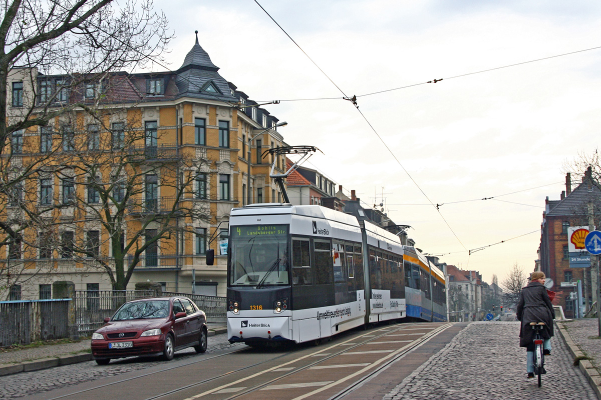 Лейпциг, Leoliner Fahrzeug-Bau Leipzig NGTW6L № 1316