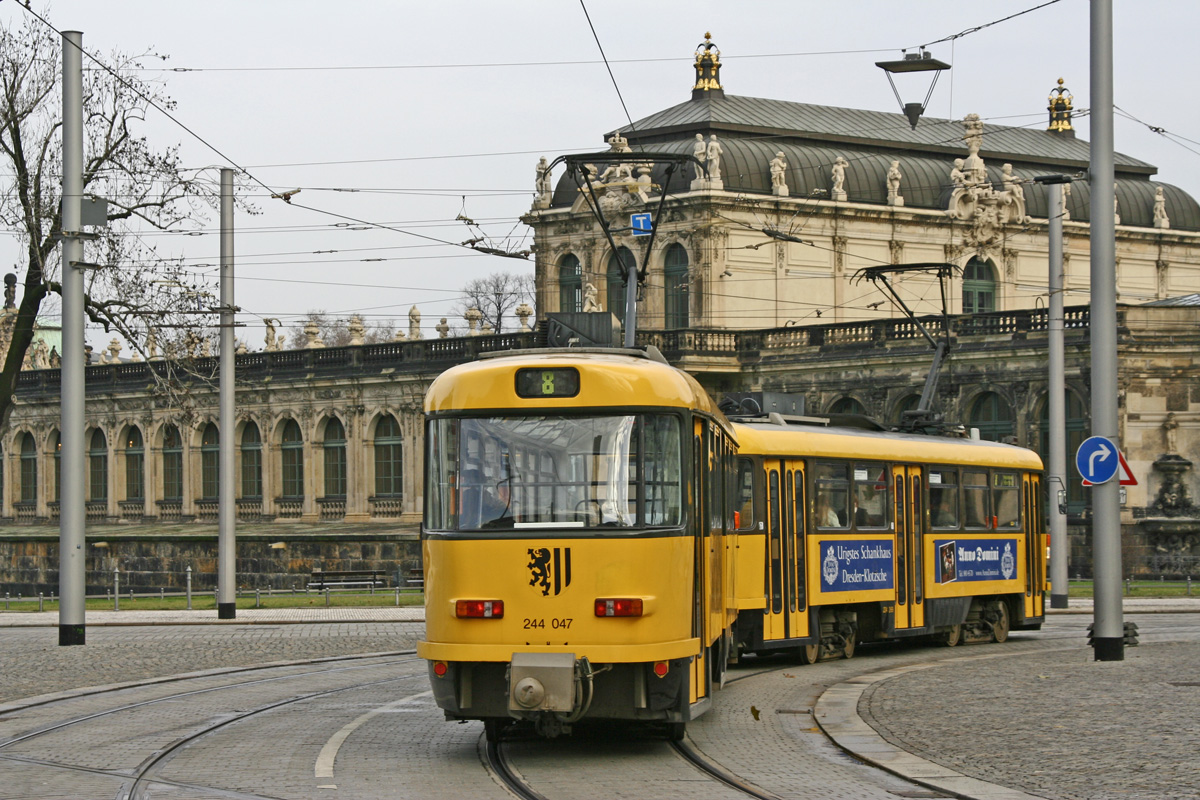 Dresden, Tatra TB4D Nr. 244 047