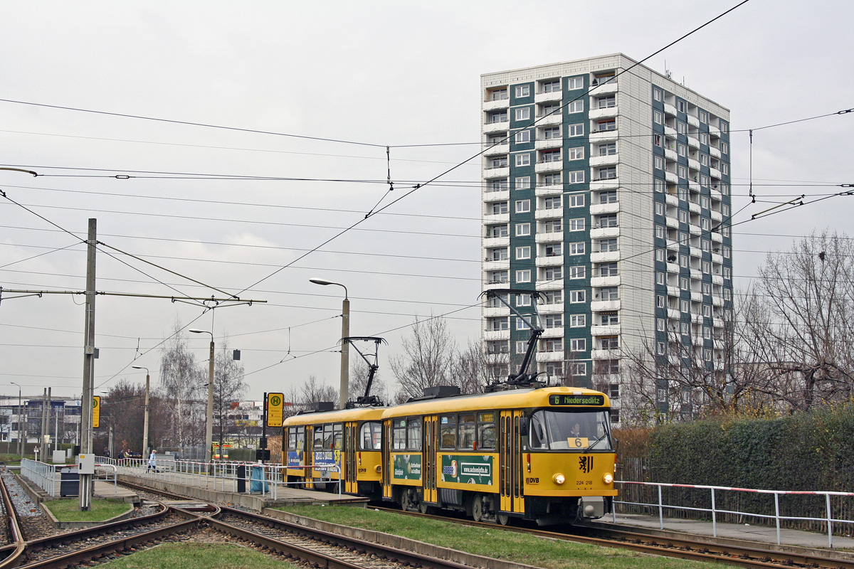 Дрезден, Tatra T4D-MT № 224 218