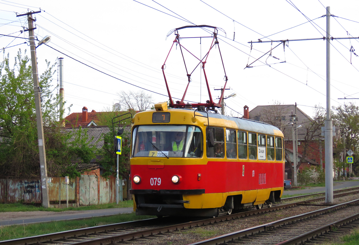 Краснодар, Tatra T3SU № 079