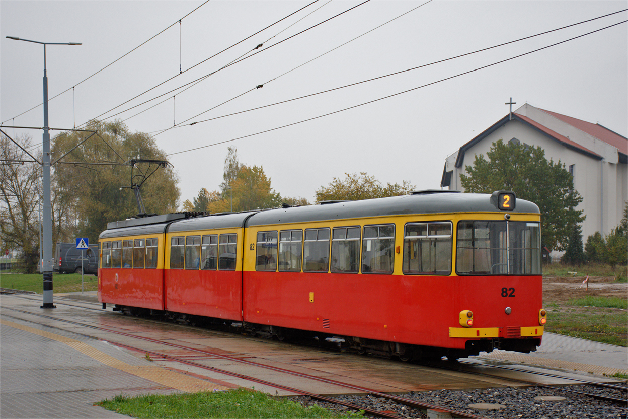 Graudenz, Duewag GT8 Nr. 82
