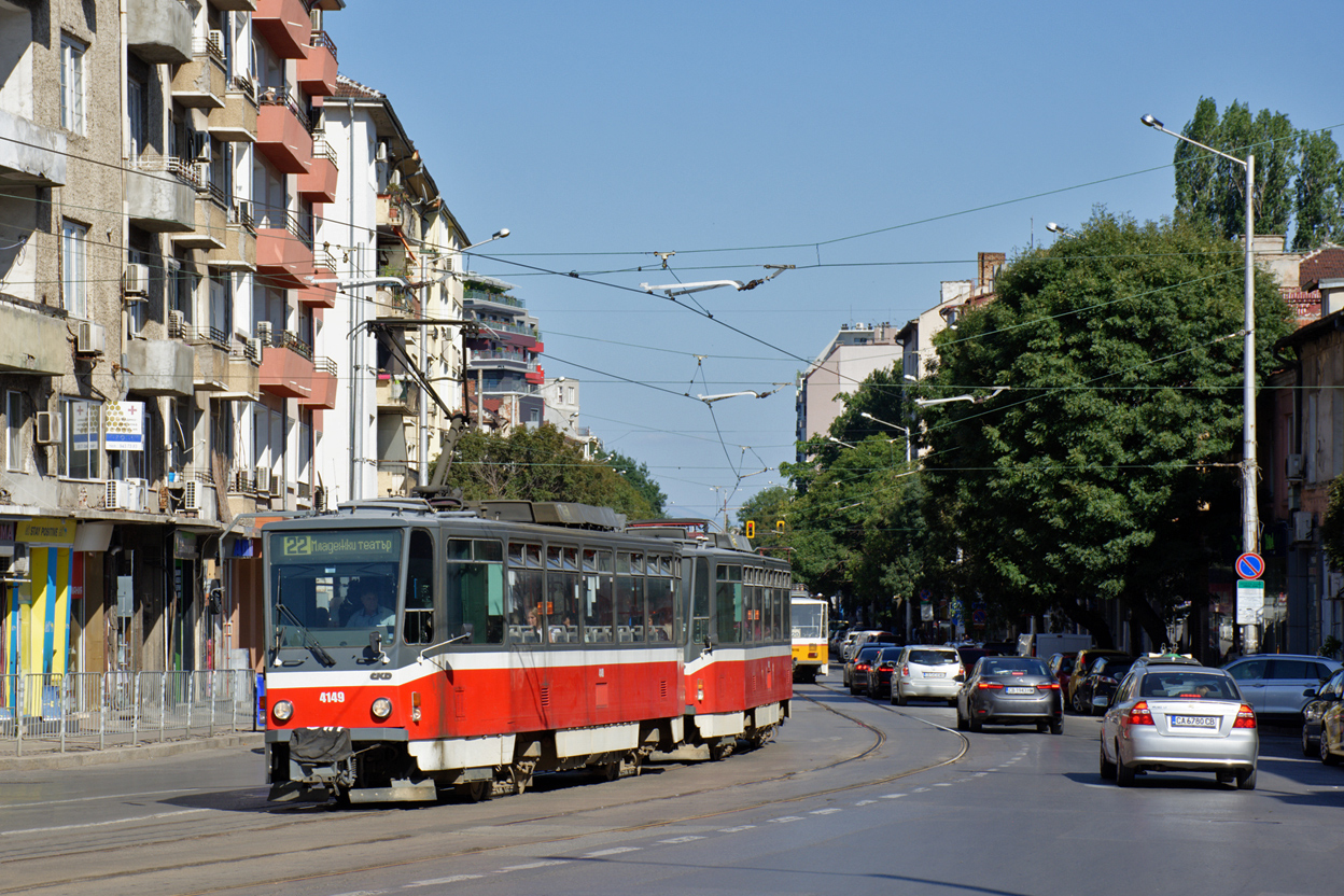 София, Tatra T6A5 № 4149 София, Tatra T6A5 № 4149