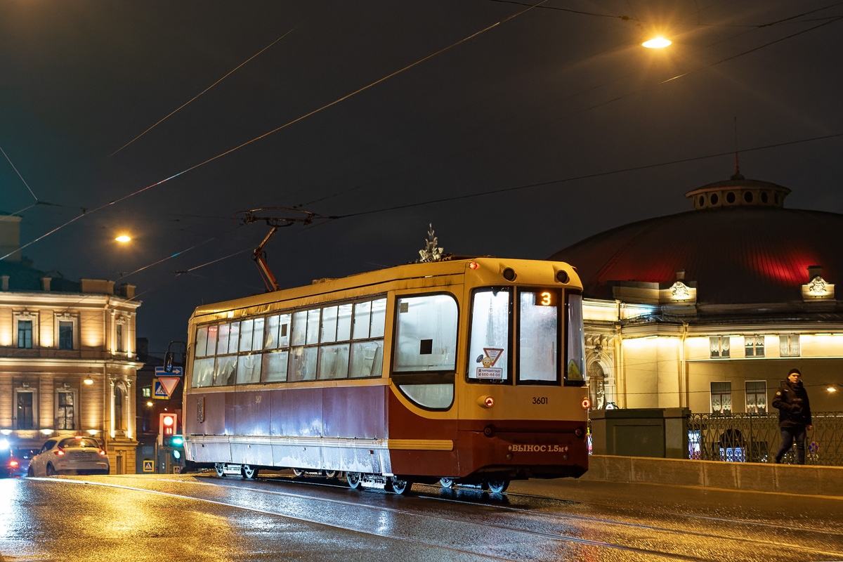 Санкт-Петербург, ЛМ-68М2 (мод. СПб ГЭТ) № 3601