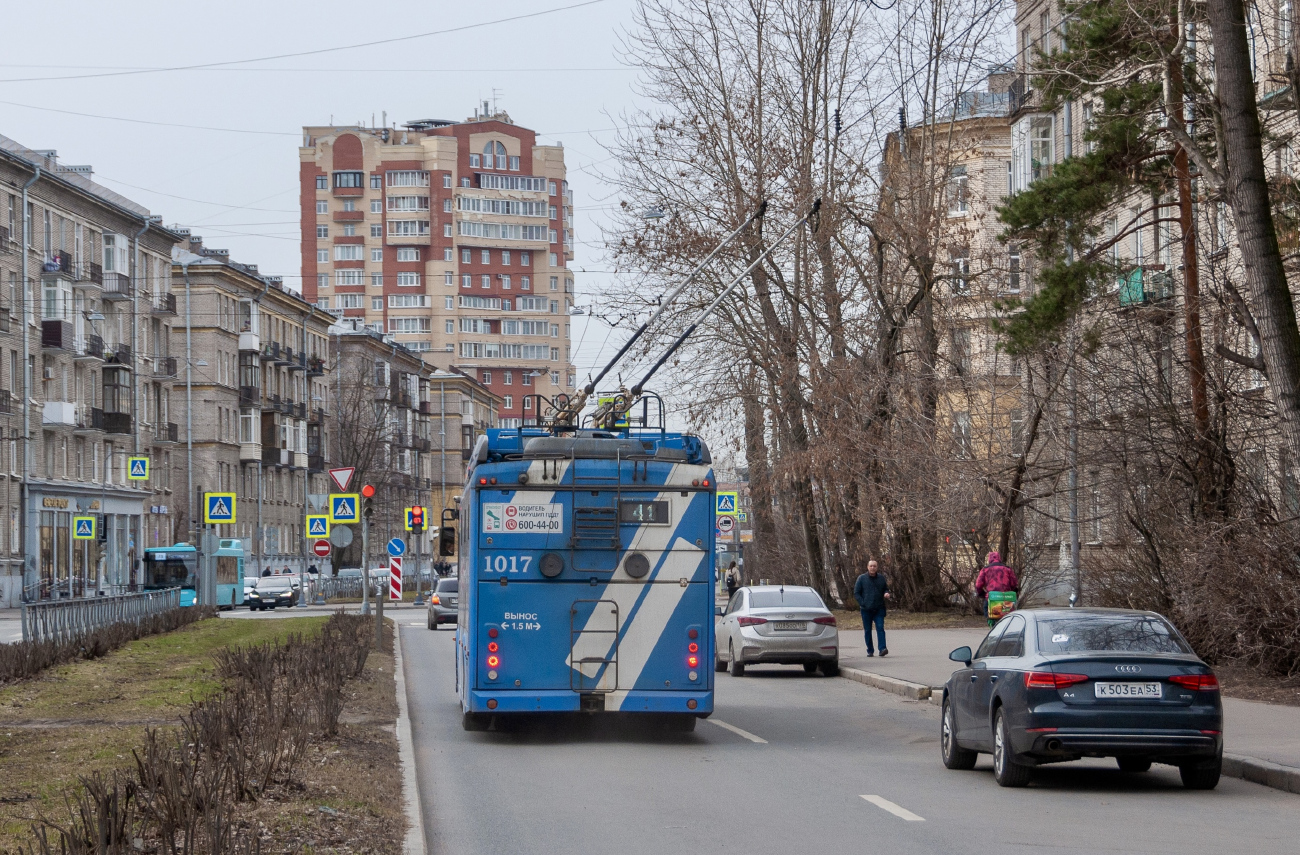 Санкт-Петербург, Тролза-5265.08 «Мегаполис» № 1017