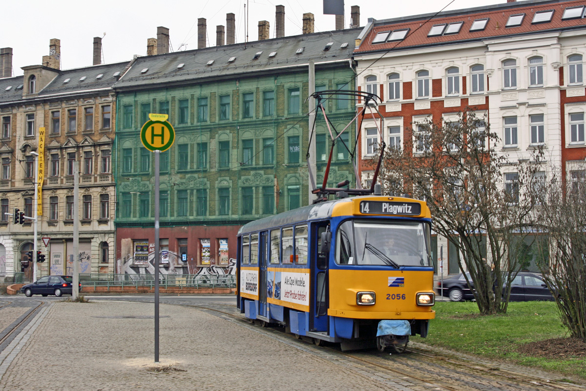 Лейпциг, Tatra T4D-M2 № 2056