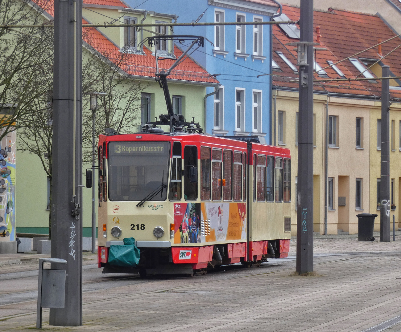 Франкфурт-на-Одере, Tatra KT4DM № 218 Франкфурт-на-Одере, Tatra KT4DM № 218