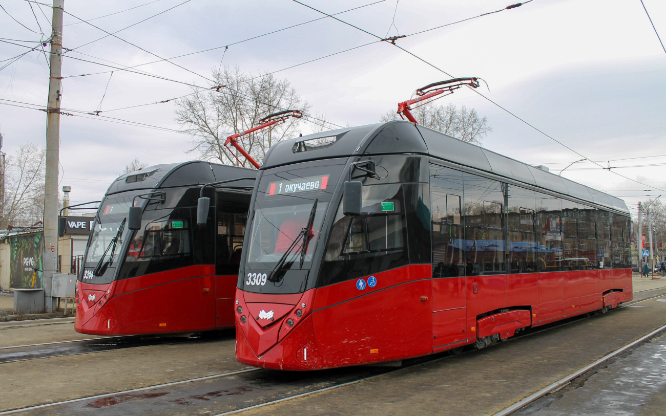 Барнаул, БКМ 802Е (Т811) № 3309