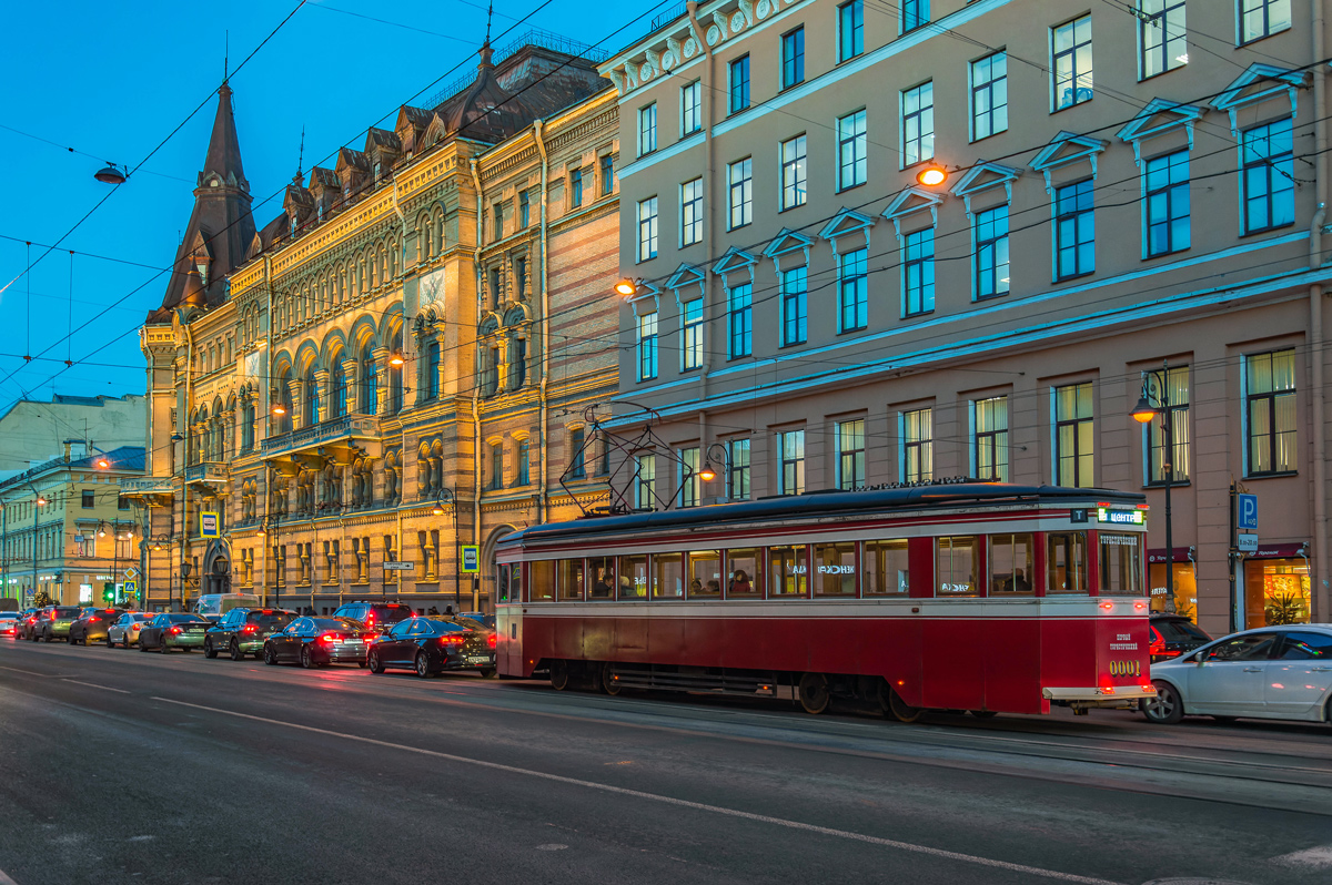 Санкт-Петербург, ЛМ-99/33 № 0001