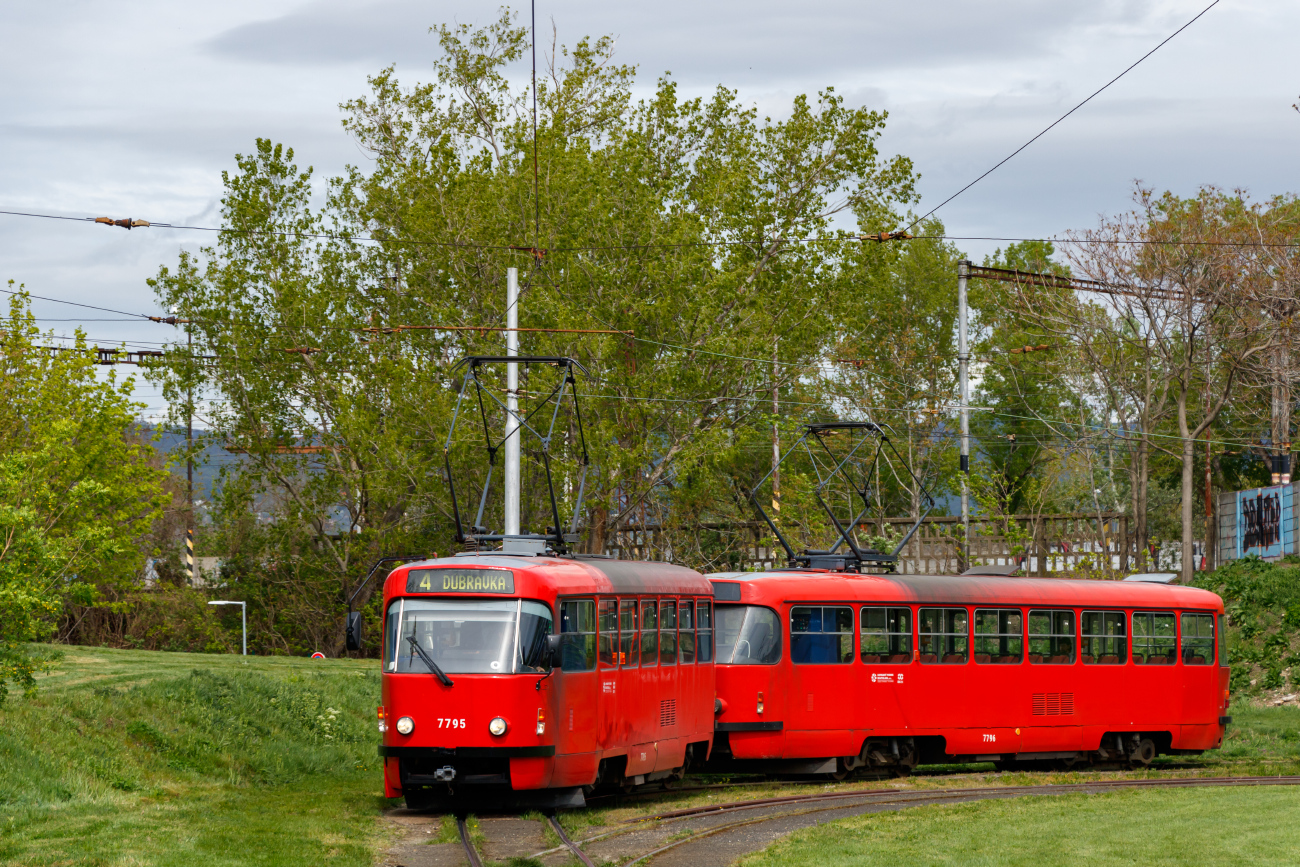 Братислава, Tatra T3P № 7795