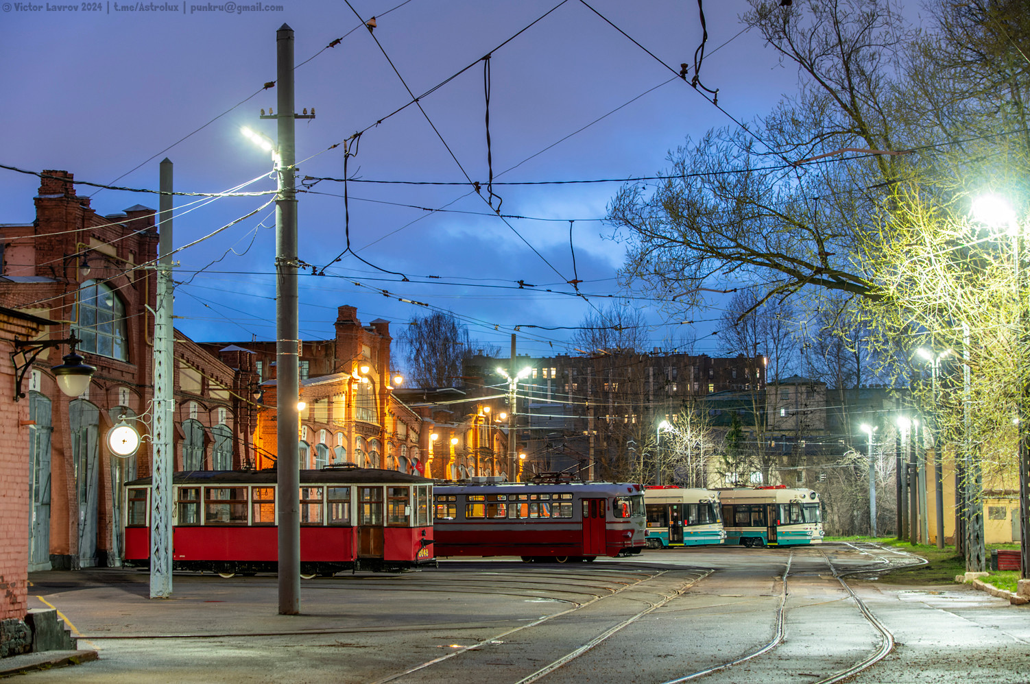 Saint-Petersburg — Exposition-exhibition complex of urban electric transport (ex. Museum)