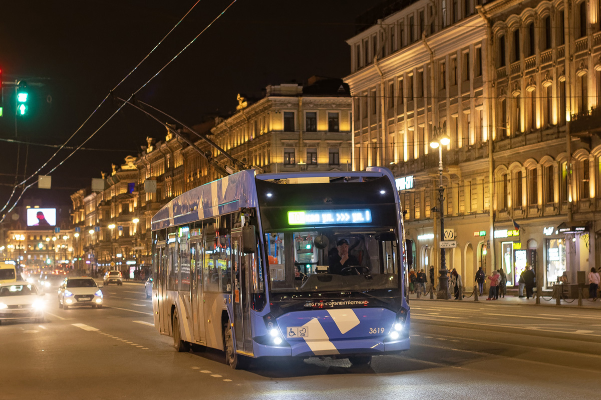 Санкт-Петербург, ВМЗ-5298.01 «Авангард» № 3619