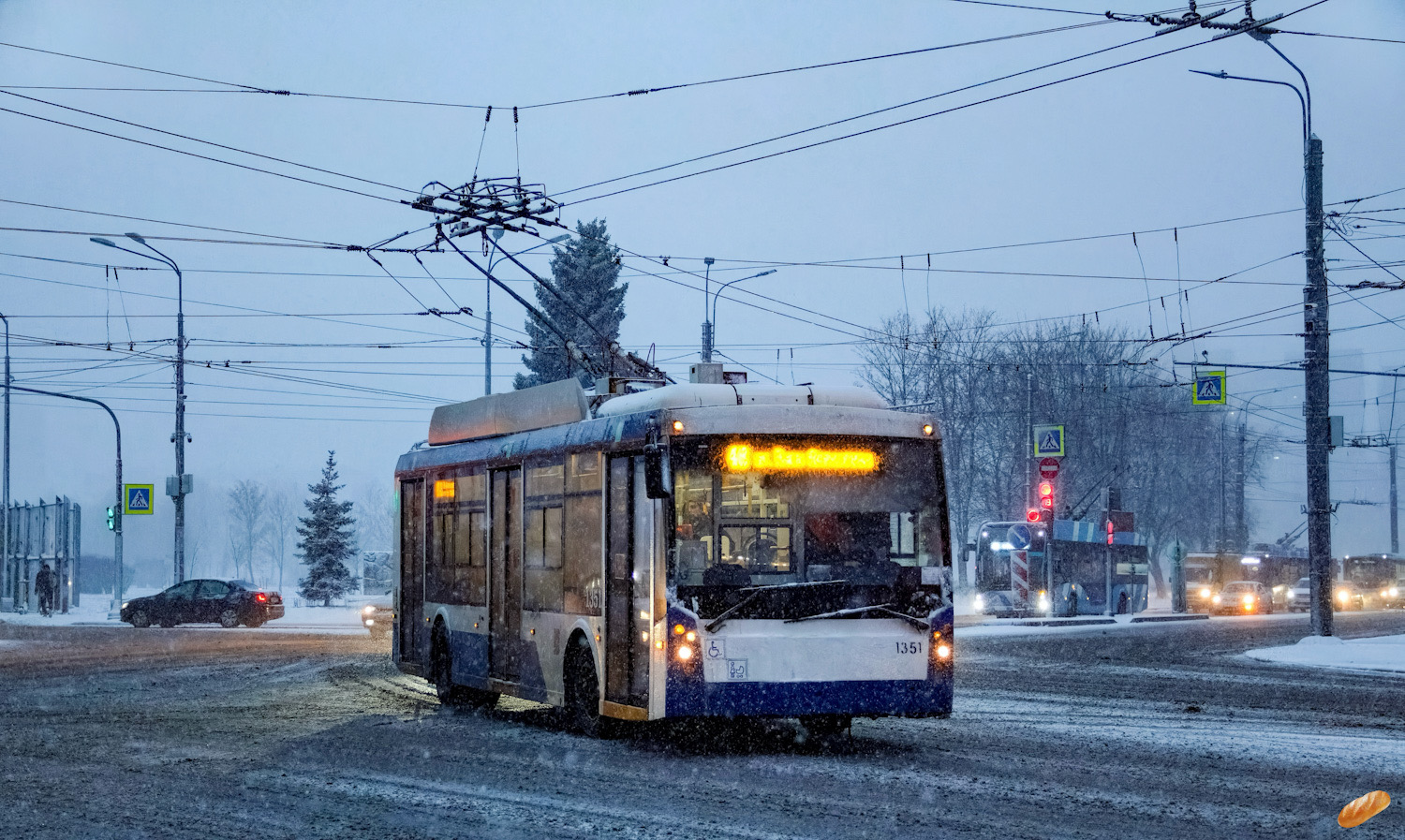 Санкт-Петербург, Тролза-5265.00 «Мегаполис» № 1351