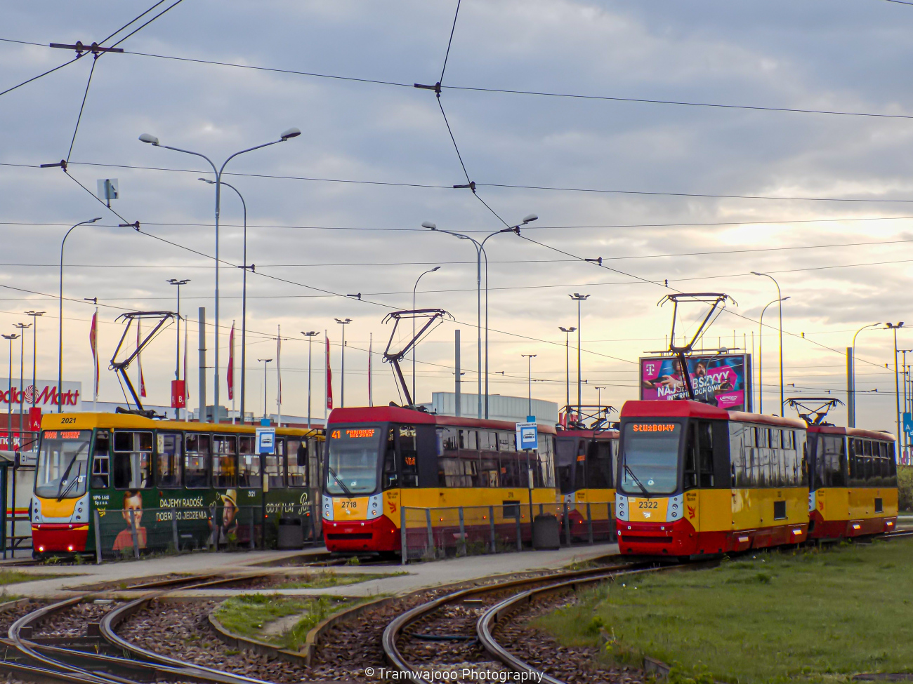 Лодзь, Konstal/MPK 805N-M16 № 2322