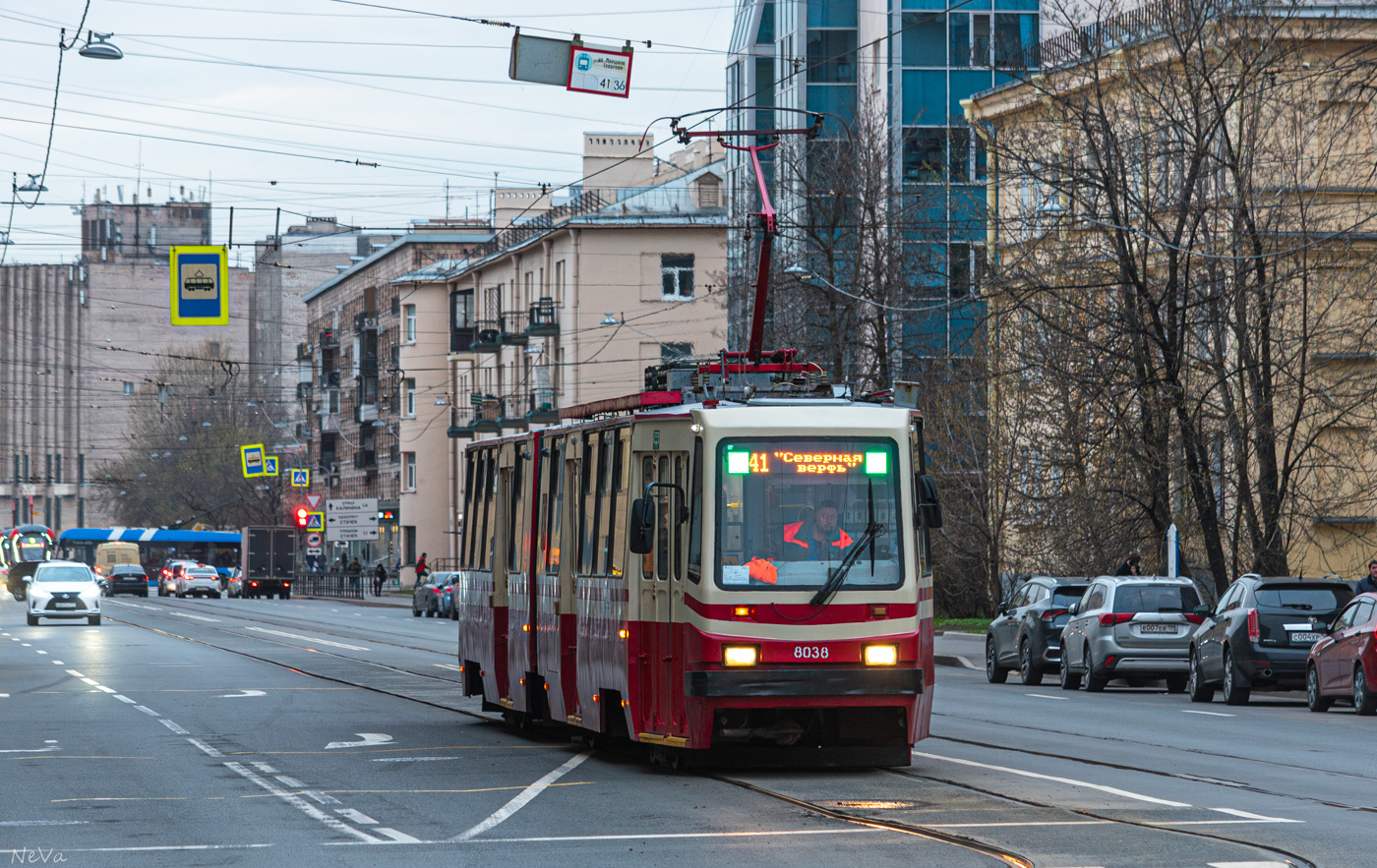 Санкт-Петербург, ЛВС-86К № 8038 Санкт-Петербург, ЛВС-86К № 8038