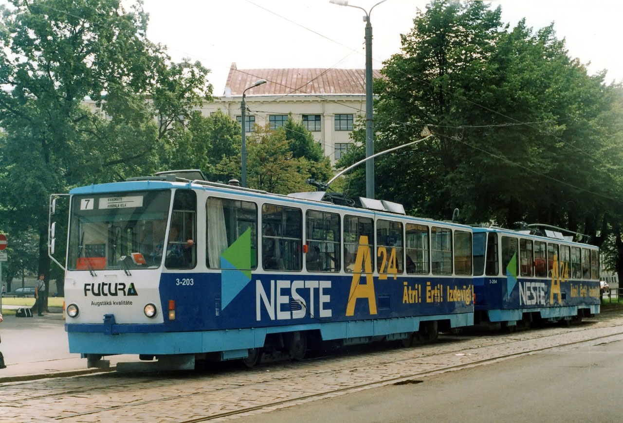Рига, Tatra T6B5SU № 3-203