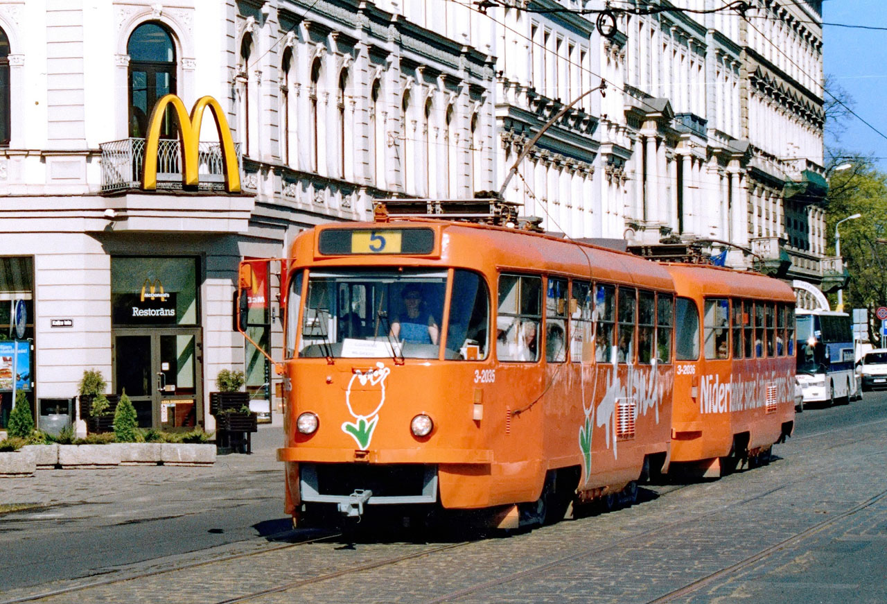 Рига, Tatra T3A № 3-2035