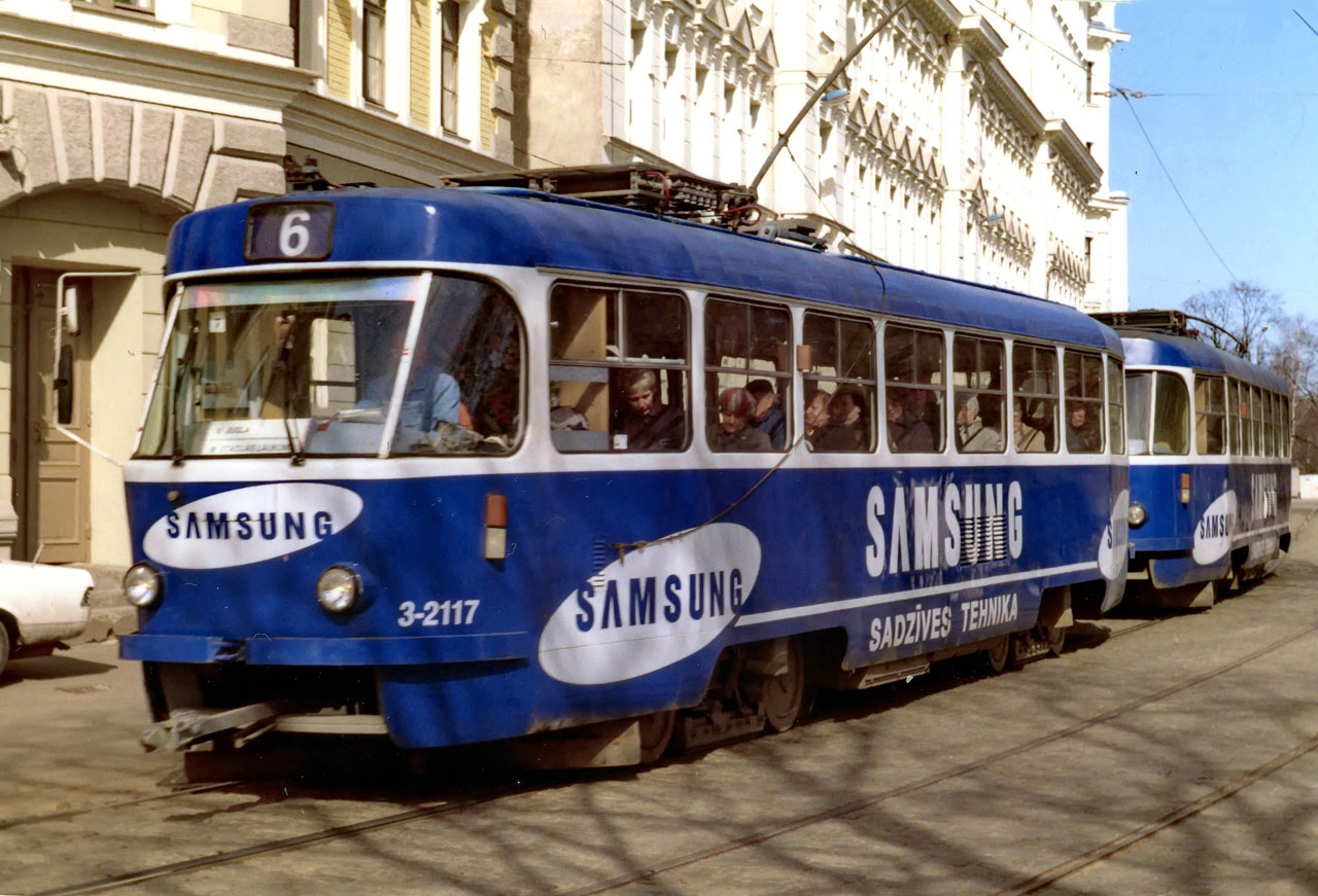Рига, Tatra T3A № 3-2117